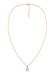 Elegant Ethiopian Opal Gold Necklace