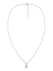 Elegant Ethiopian Opal Gold Necklace