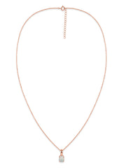 Classic Natural Ethiopian Opal Gold Pendant with chain