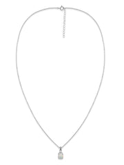 Classic Natural Ethiopian Opal Gold Pendant with chain