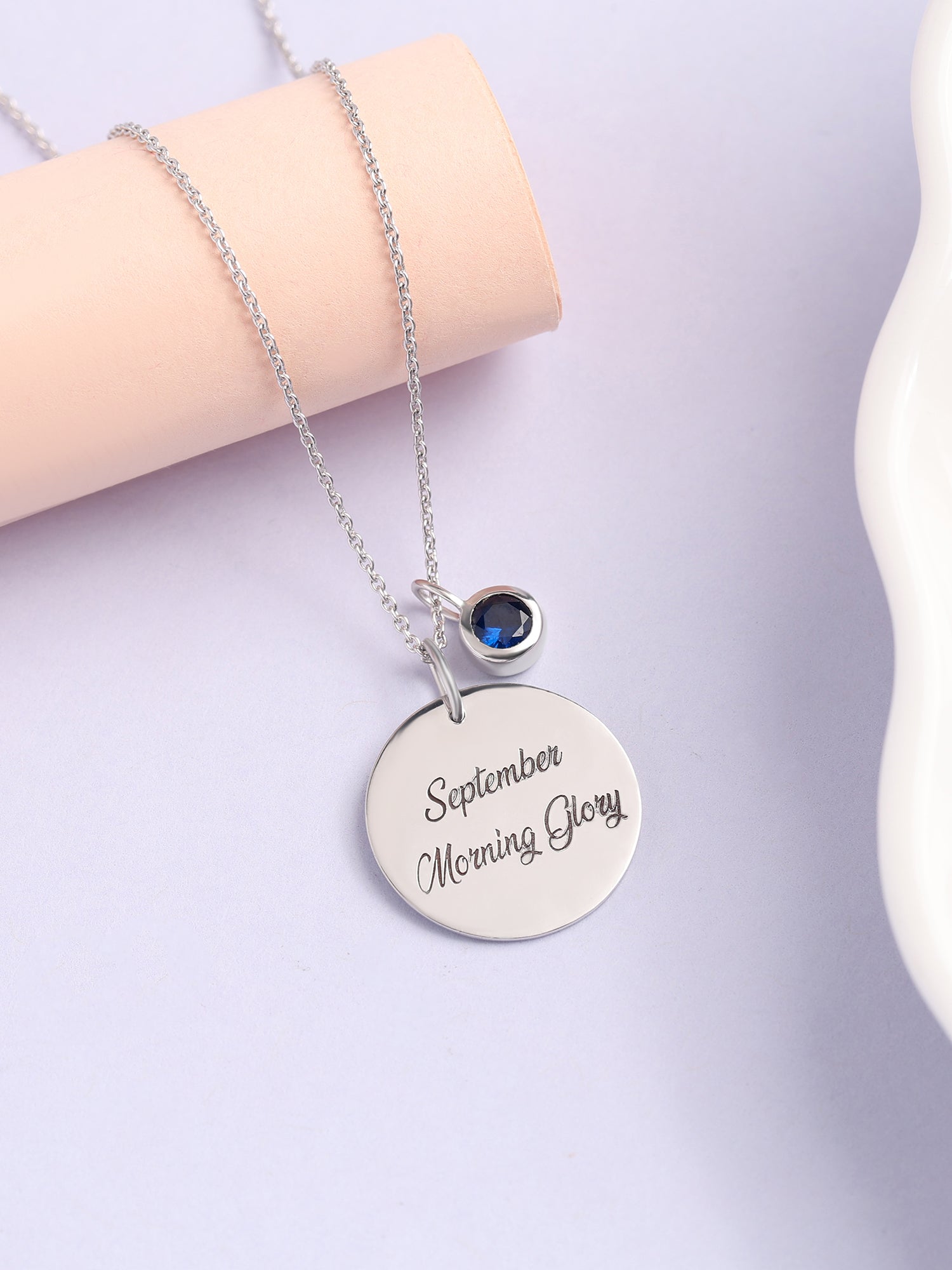 September Birth Flower Necklace