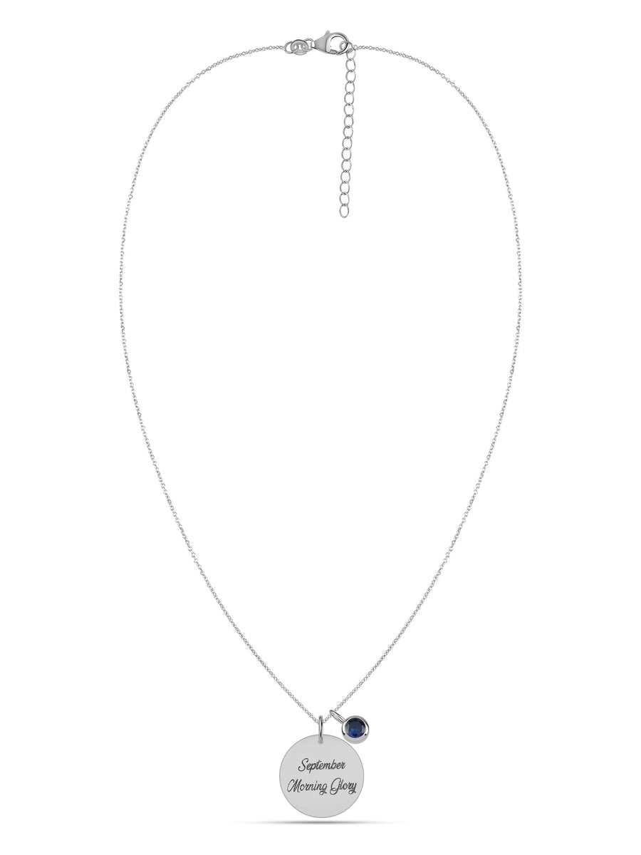 September Birth Flower Necklace