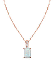 Ethiopian Opal Majesty Pendant with Chain