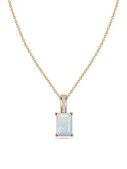 Ethiopian Opal Majesty Pendant with Chain