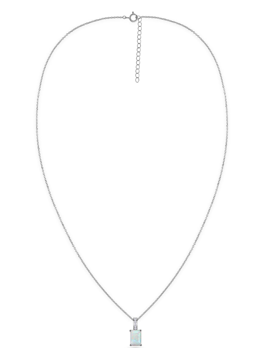 Ethiopian Opal Majesty Pendant with Chain