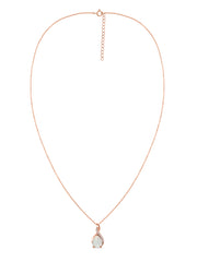 Sparkling Ethiopian Opal Pendant With Chain