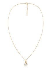 Sparkling Ethiopian Opal Pendant With Chain