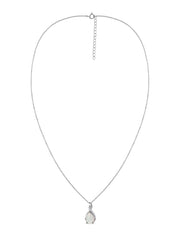 Sparkling Ethiopian Opal Pendant With Chain