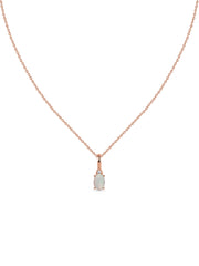 Natural Ethiopian Opal Gold Pendant With Chain