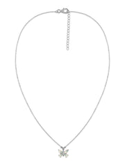 Opal Wings Butterfly Pendant with Chain