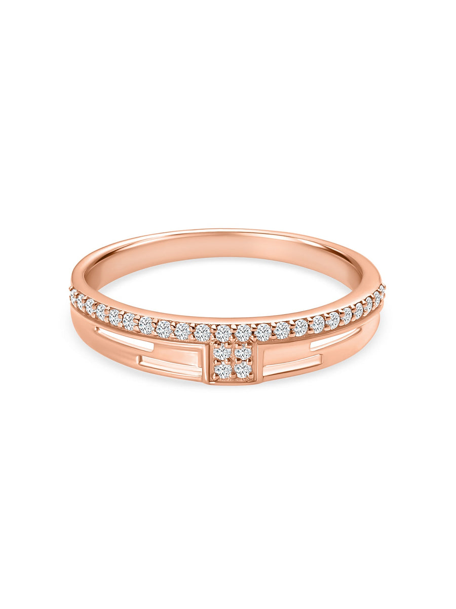 Lab Grown Engagement Diamond Band Ring