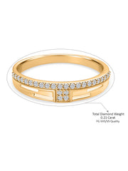 Lab Grown Engagement Diamond Band Ring