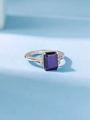 Natural Blue Sapphire Cocktail Ring