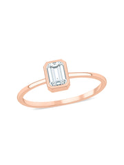Lab Grown 0.50 Carat Solitaire Diamond Ring