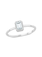 Lab Grown 0.50 Carat Solitaire Diamond Ring