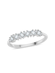 Lab Grown Diamond Baguette Ring For Women