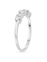 Lab Grown Diamond Baguette Ring For Women