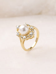 Royalty Pearl Ring For Women