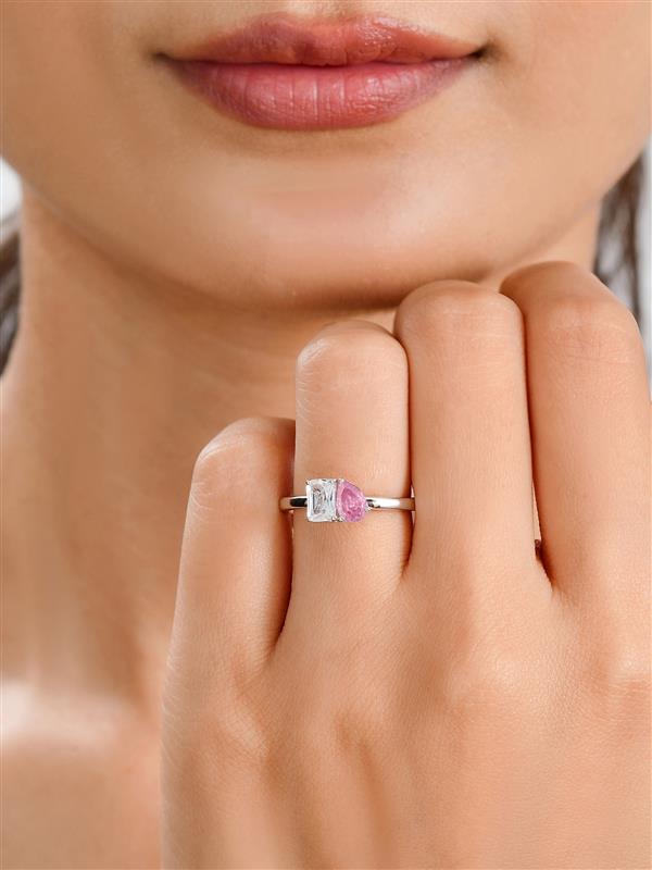 Toi Et Moi Blush Pink Ring