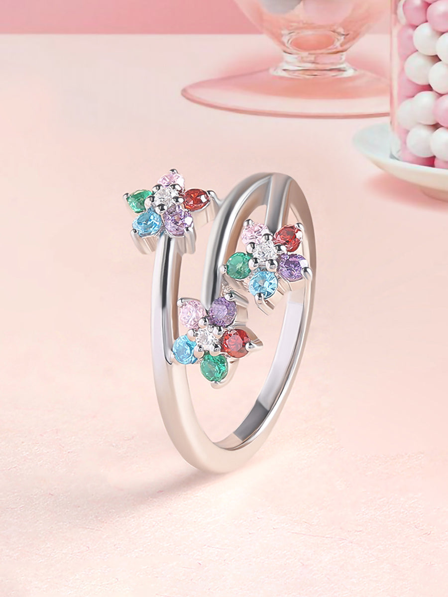 Flower Pops Ring For Women