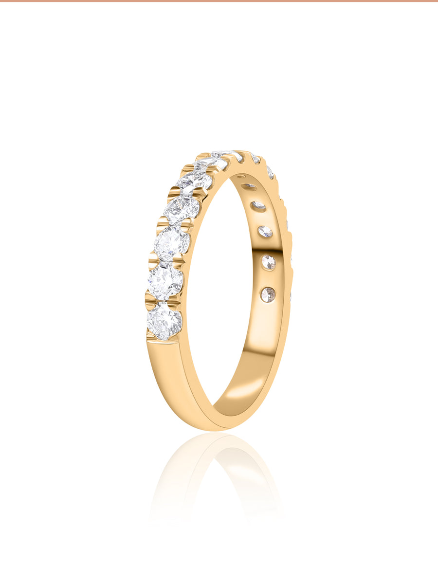 Deluxe Certified Lab Diamond Eternity Band Ring