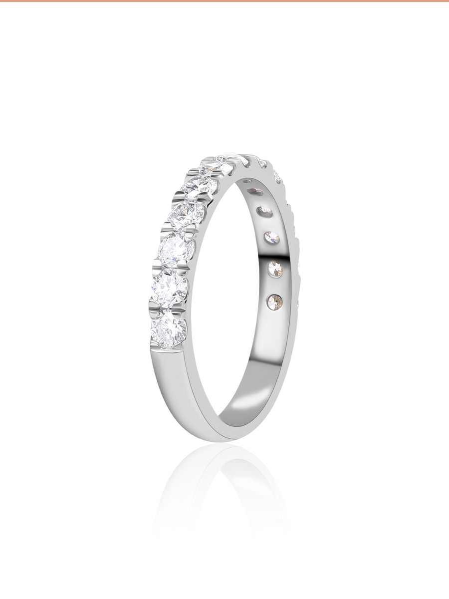 Deluxe Certified Lab Diamond Eternity Band Ring