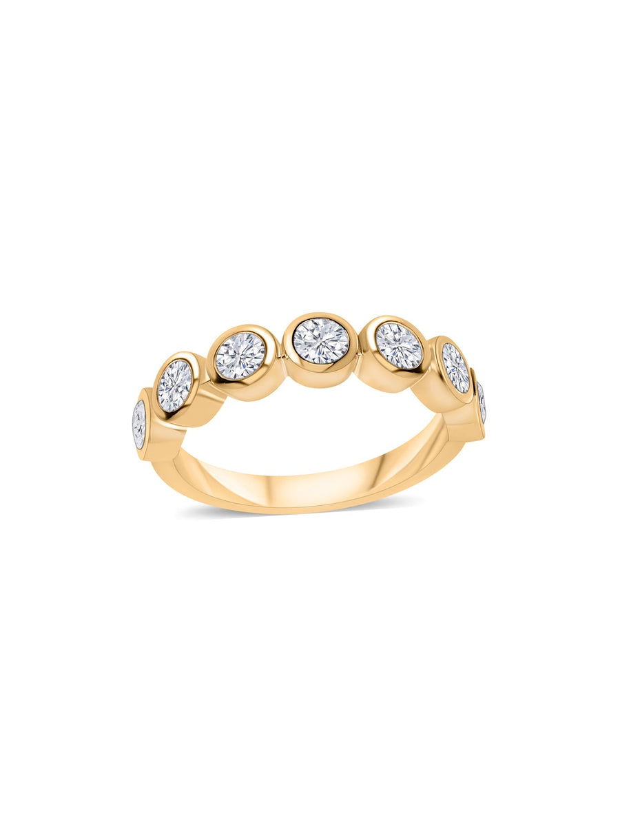 Lab Grown Diamond Bezel Ring