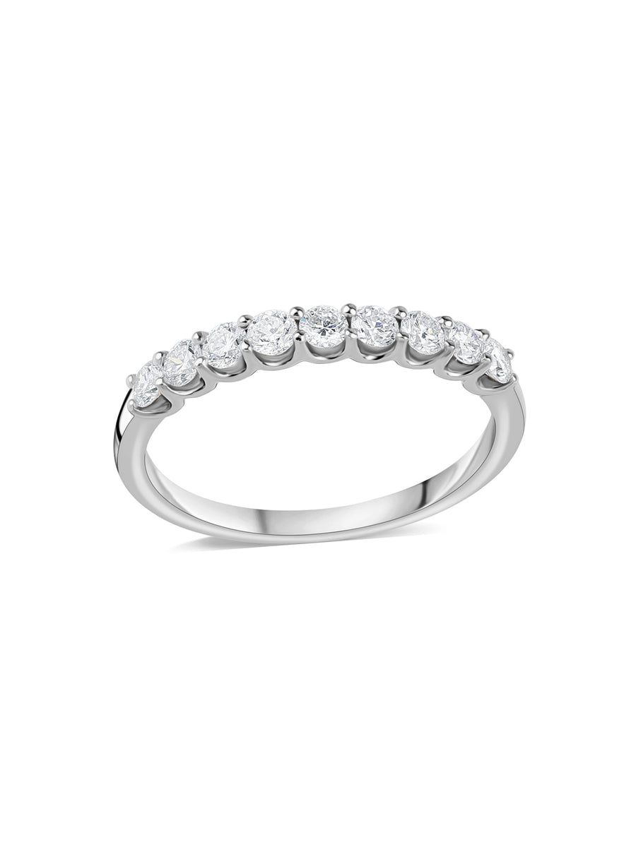 Sparkle Half Eternity Lab Grown Diamond Ring