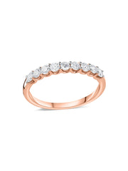Sparkle Half Eternity Lab Grown Diamond Ring