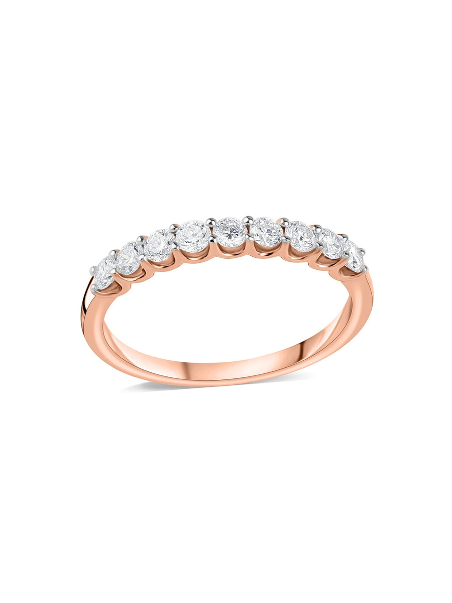 Sparkle Half Eternity Lab Grown Diamond Ring