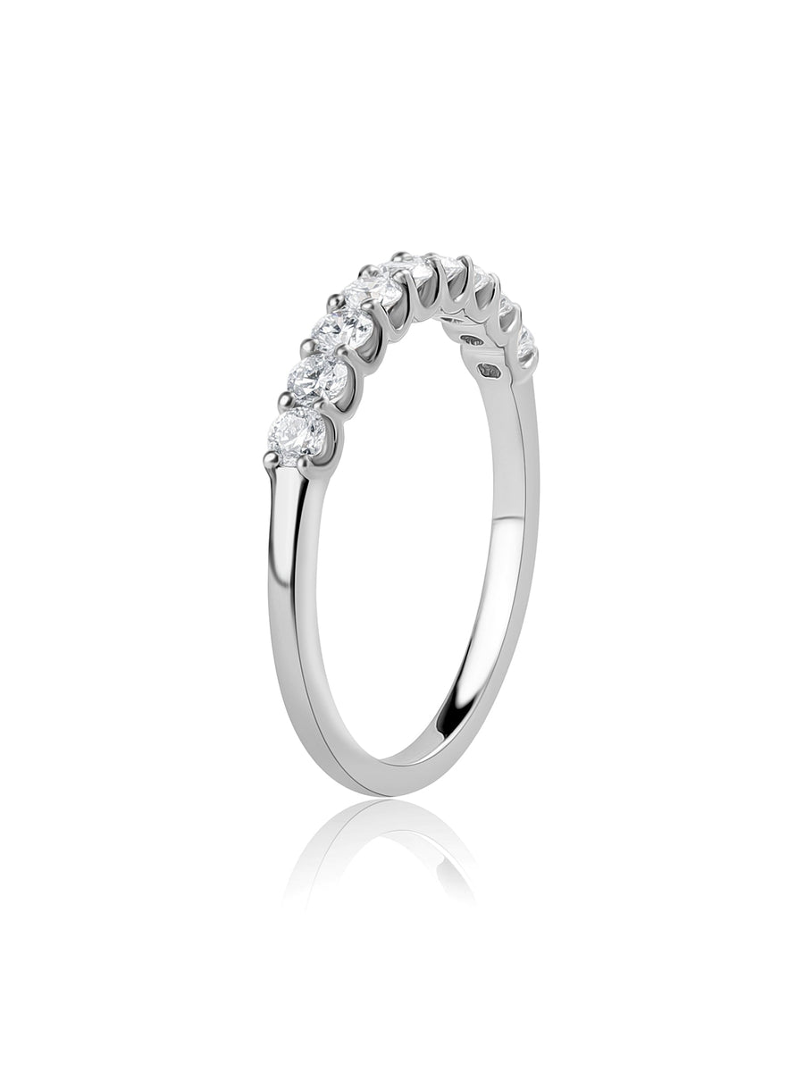 Sparkle Half Eternity Lab Grown Diamond Ring