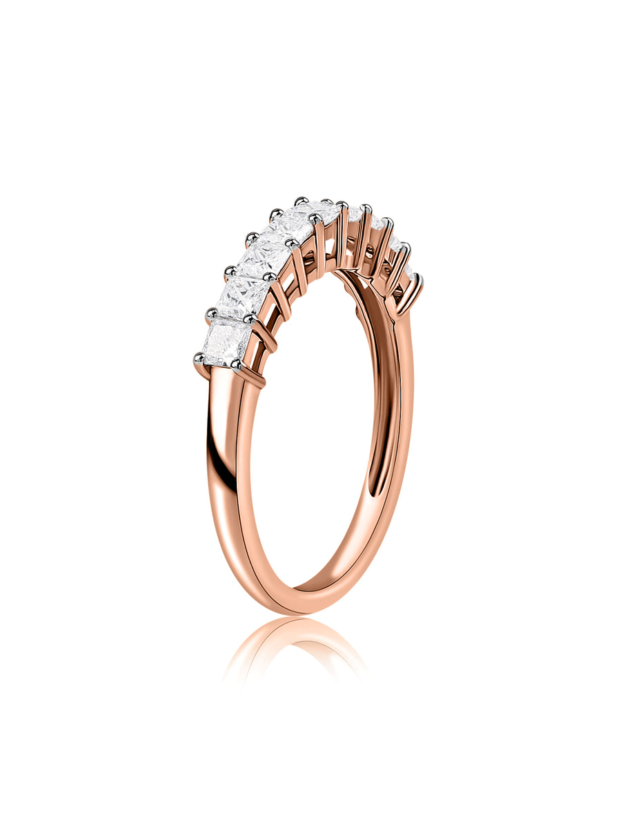 Half Eternity Lab Grown Diamond Band Ring