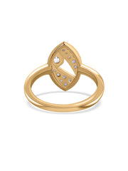 Twilight Flow Tanzanite Silver Ring