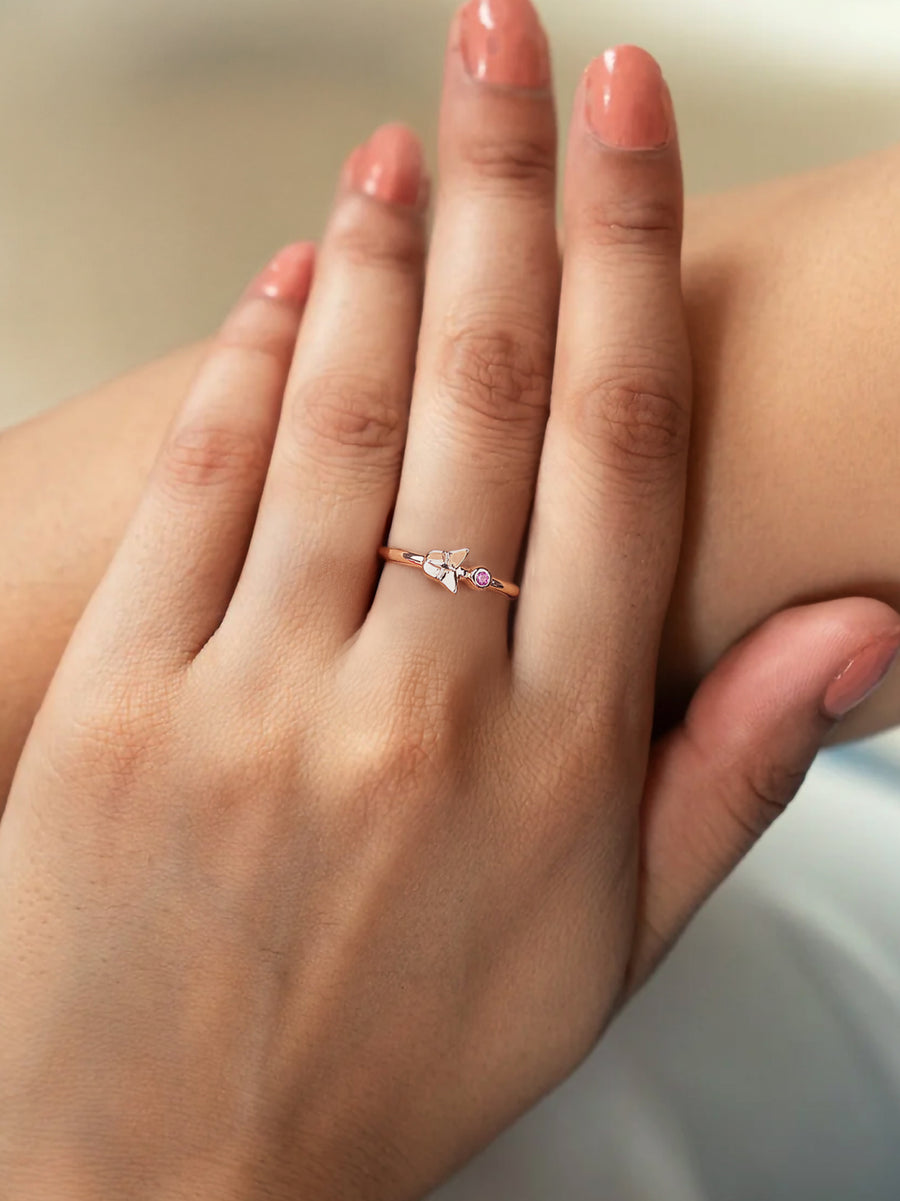 Designer Butterfly Ring For Women