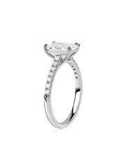 1.5 Carat Radiant Cut Lab-Grown Solitaire Ring