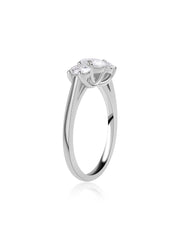 Timeless Trio Round Diamond Ring