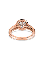 1.5 Carat Halo Lab Grown DIamond Ring