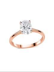 Luxury 1.5 Carat Lab Grown Diamond Soiltaire Ring
