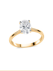 Luxury 1.5 Carat Lab Grown Diamond Soiltaire Ring