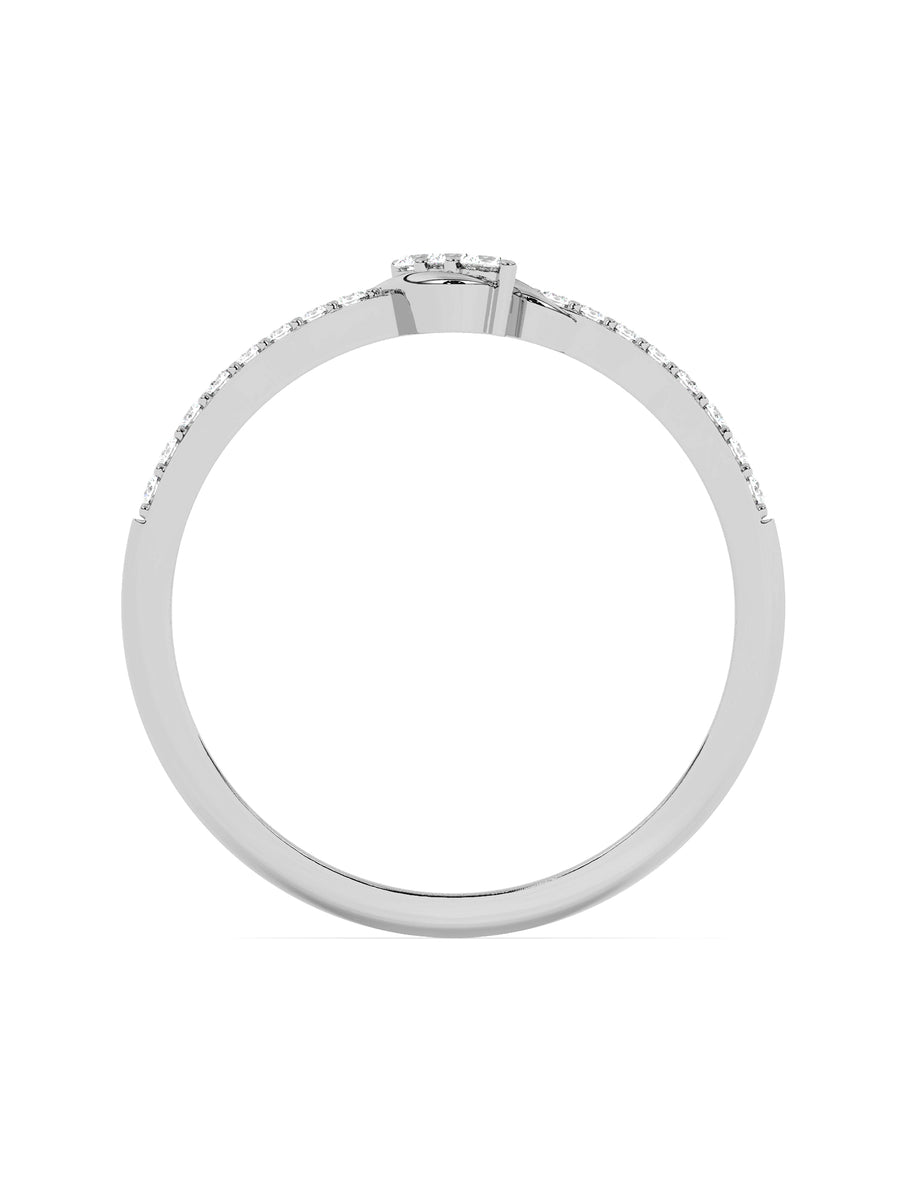 Lab Grown Engagement Diamond Ring In Gold