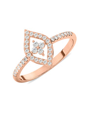 Lab Grown Glory Diamond Ring In Gold
