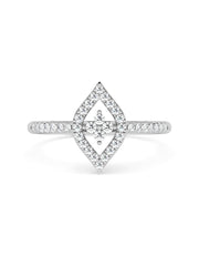 Lab Grown Glory Diamond Ring In Gold