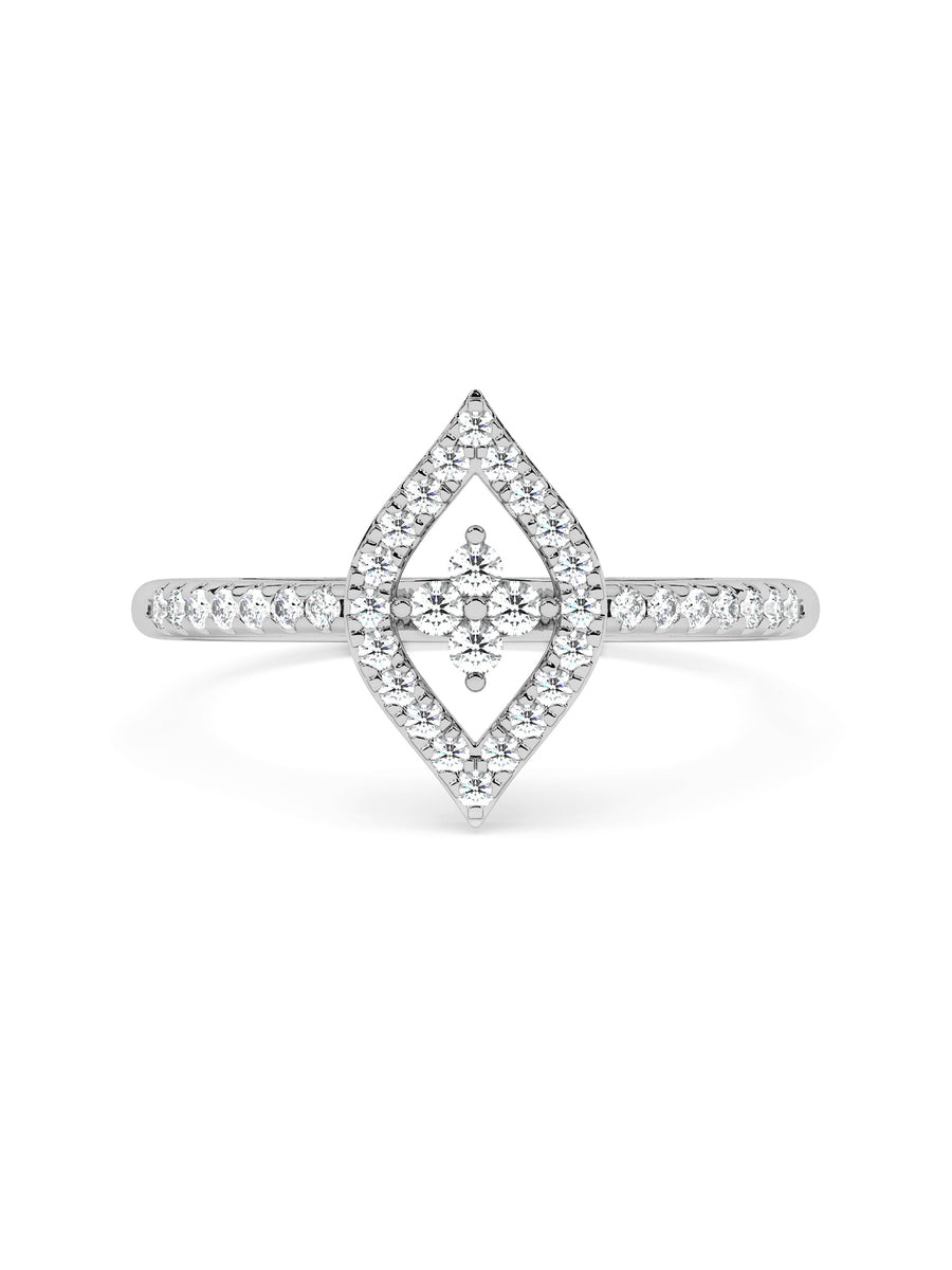 Lab Grown Glory Diamond Ring In Gold
