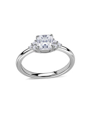 Lab Grown Diamond Cushion Cut Solitaire Ring