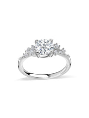 Glory Lab Grown Diamond Solitaire Gold Ring