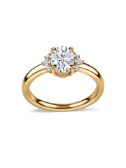 Gwen Oval Lab Grown Diamond Solitaire Ring