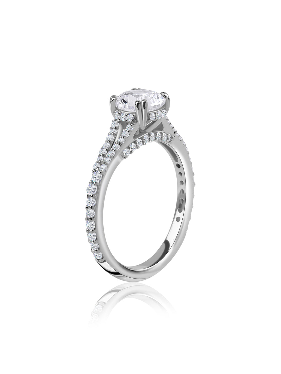 Aurelia Lab Grown Diamond Solitaire Ring