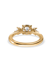 Elara Golden Love Lab Grown Diamond Solitaire Ring