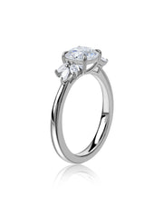 Elara Golden Love Lab Grown Diamond Solitaire Ring
