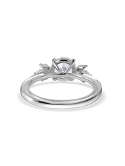 Elara Golden Love Lab Grown Diamond Solitaire Ring